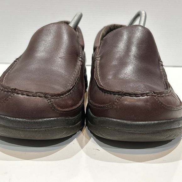 Dansko Brown Leather Loafers - Picture 6 of 13